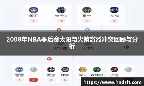2008年NBA季后赛太阳与火箭激烈冲突回顾与分析